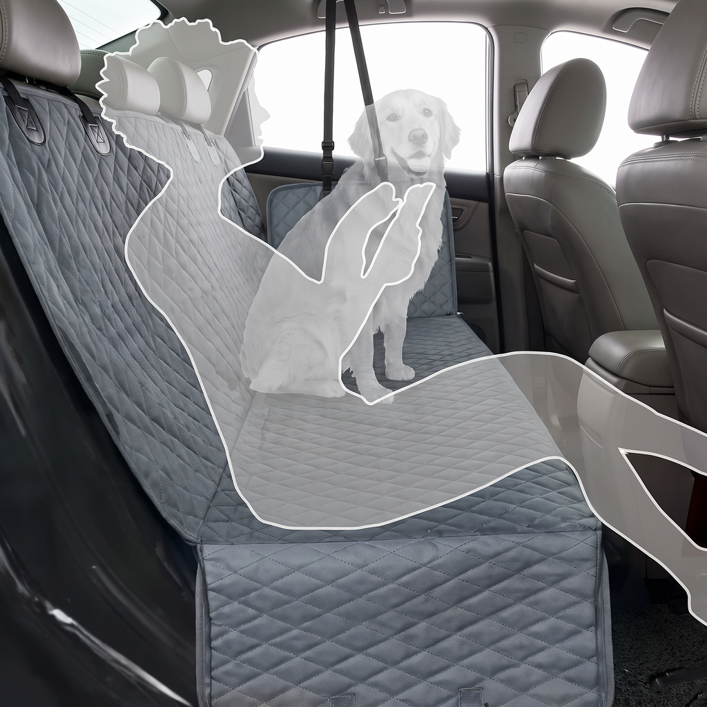 MudPaws™ Waterproof Dog Car Seat Cover
