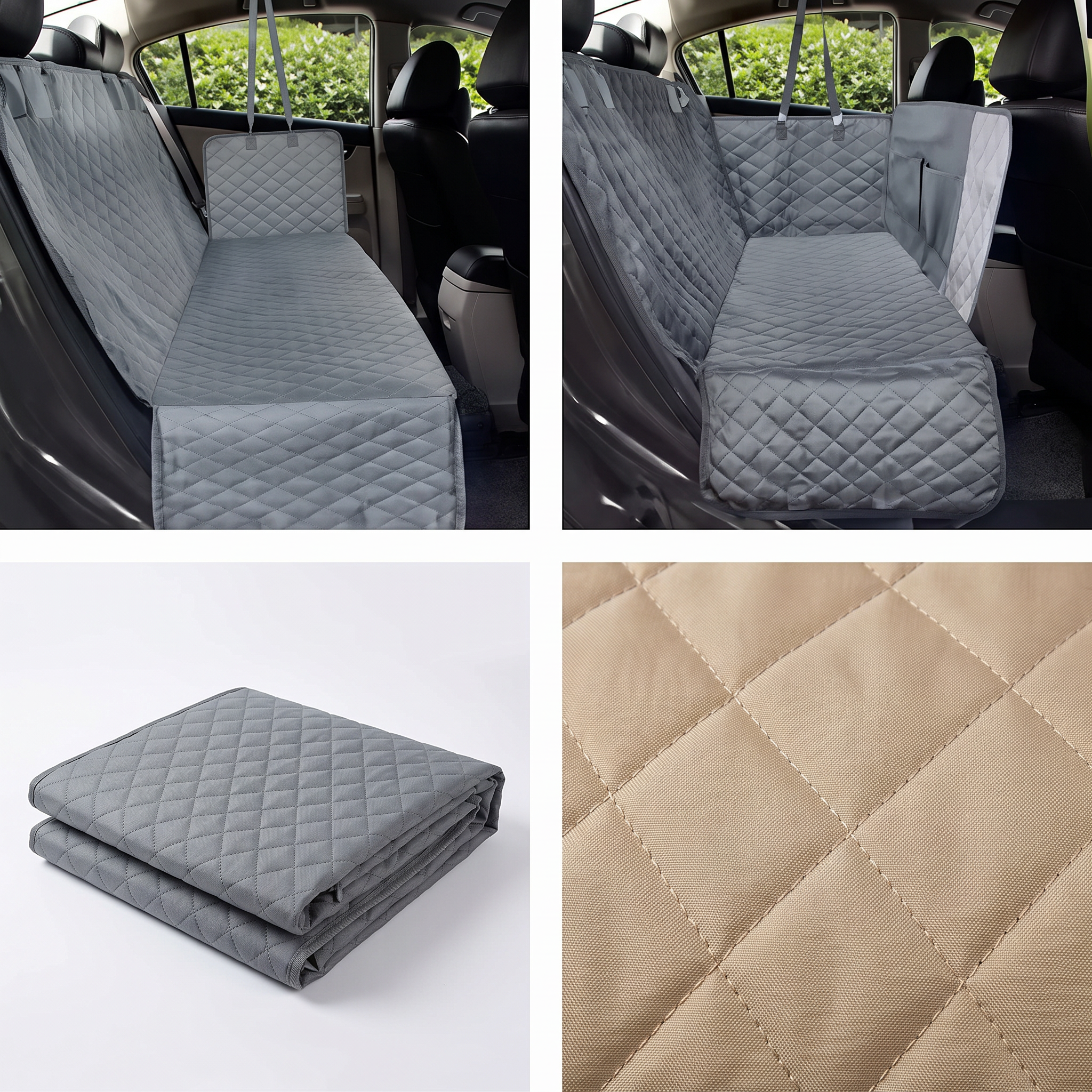 MudPaws™ Waterproof Dog Car Seat Cover