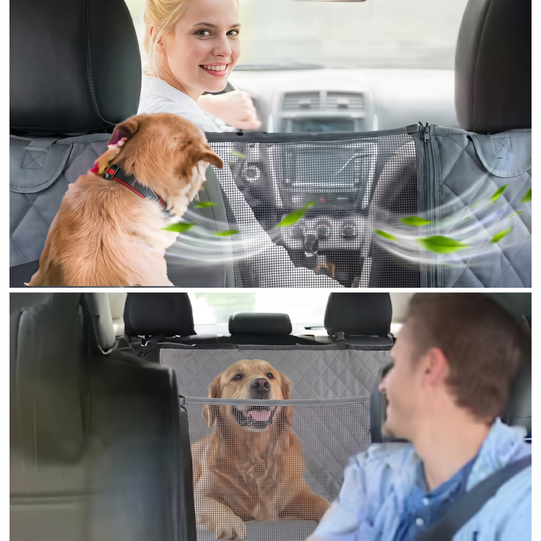 MudPaws™ Waterproof Dog Car Seat Cover