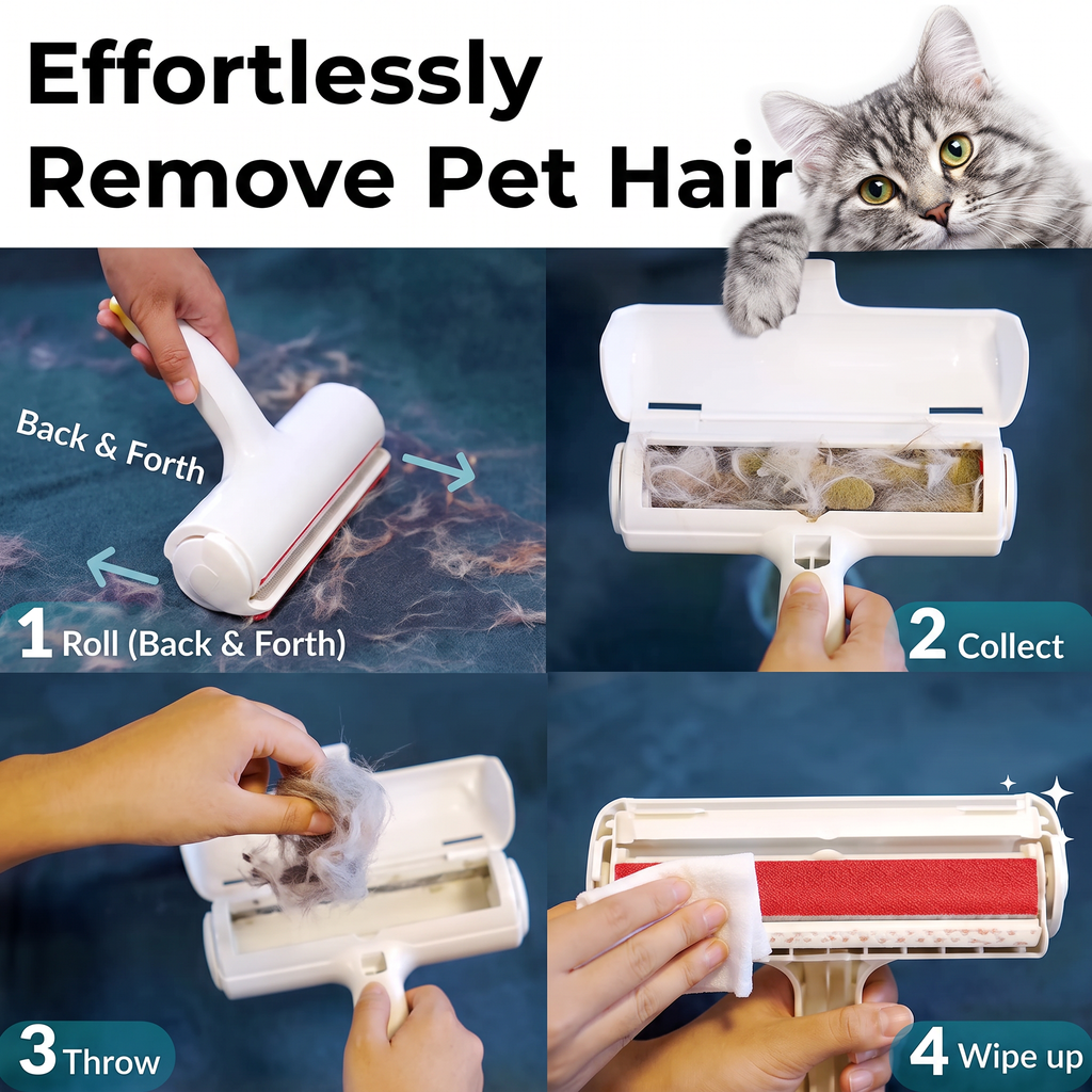 MudPaws™ Reusable Pet Hair Roller