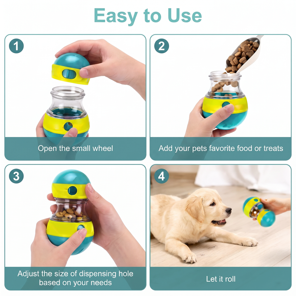 MudPaws™ Interactive Treat Dispenser Ball